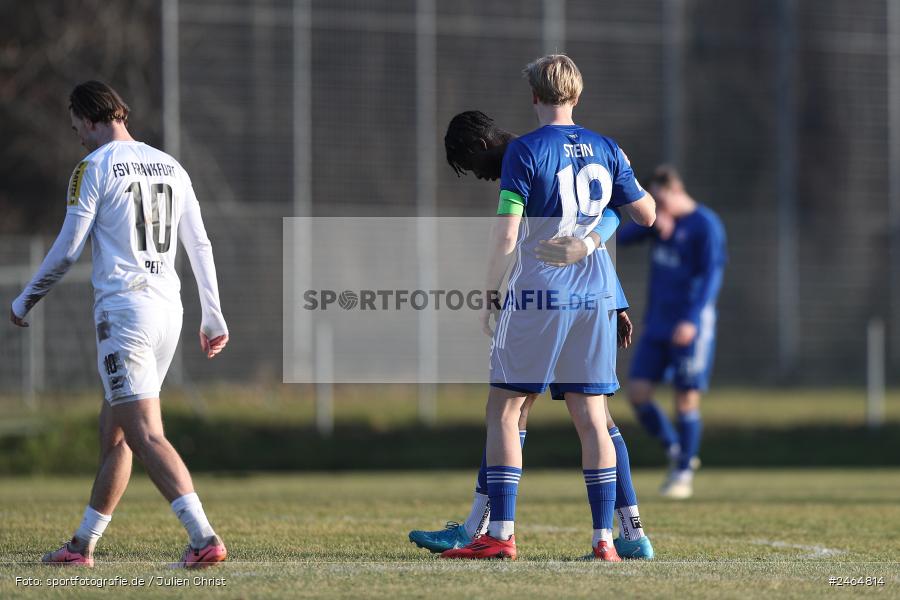 sport, action, SVA, SV Viktoria Aschaffenburg, Regionalliga Südwest, Regionalliga Bayern, Regional-FS, RP1, HFV, Fussball, FSV Frankfurt, FSV, Babenhausen-Langstadt, BFV, 08.02.2025 - Bild-ID: 2464814