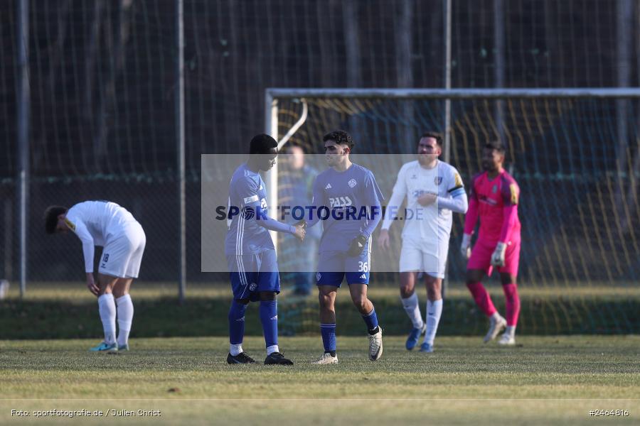 sport, action, SVA, SV Viktoria Aschaffenburg, Regionalliga Südwest, Regionalliga Bayern, Regional-FS, RP1, HFV, Fussball, FSV Frankfurt, FSV, Babenhausen-Langstadt, BFV, 08.02.2025 - Bild-ID: 2464816