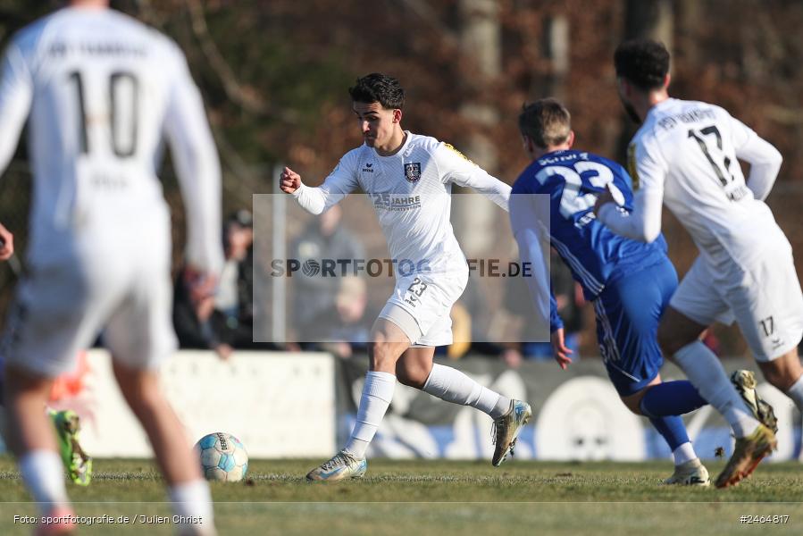 sport, action, SVA, SV Viktoria Aschaffenburg, Regionalliga Südwest, Regionalliga Bayern, Regional-FS, RP1, HFV, Fussball, FSV Frankfurt, FSV, Babenhausen-Langstadt, BFV, 08.02.2025 - Bild-ID: 2464817