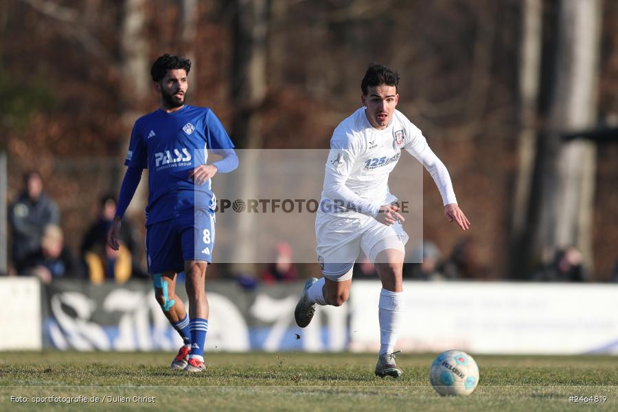 sport, action, SVA, SV Viktoria Aschaffenburg, Regionalliga Südwest, Regionalliga Bayern, Regional-FS, RP1, HFV, Fussball, FSV Frankfurt, FSV, Babenhausen-Langstadt, BFV, 08.02.2025 - Bild-ID: 2464819