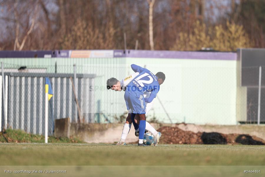 sport, action, SVA, SV Viktoria Aschaffenburg, Regionalliga Südwest, Regionalliga Bayern, Regional-FS, RP1, HFV, Fussball, FSV Frankfurt, FSV, Babenhausen-Langstadt, BFV, 08.02.2025 - Bild-ID: 2464831
