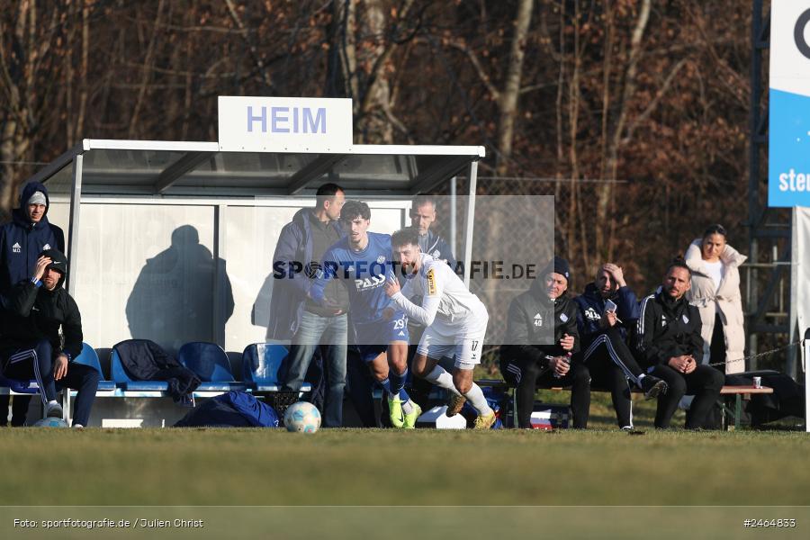sport, action, SVA, SV Viktoria Aschaffenburg, Regionalliga Südwest, Regionalliga Bayern, Regional-FS, RP1, HFV, Fussball, FSV Frankfurt, FSV, Babenhausen-Langstadt, BFV, 08.02.2025 - Bild-ID: 2464833