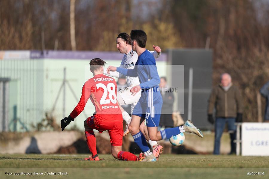 sport, action, SVA, SV Viktoria Aschaffenburg, Regionalliga Südwest, Regionalliga Bayern, Regional-FS, RP1, HFV, Fussball, FSV Frankfurt, FSV, Babenhausen-Langstadt, BFV, 08.02.2025 - Bild-ID: 2464834