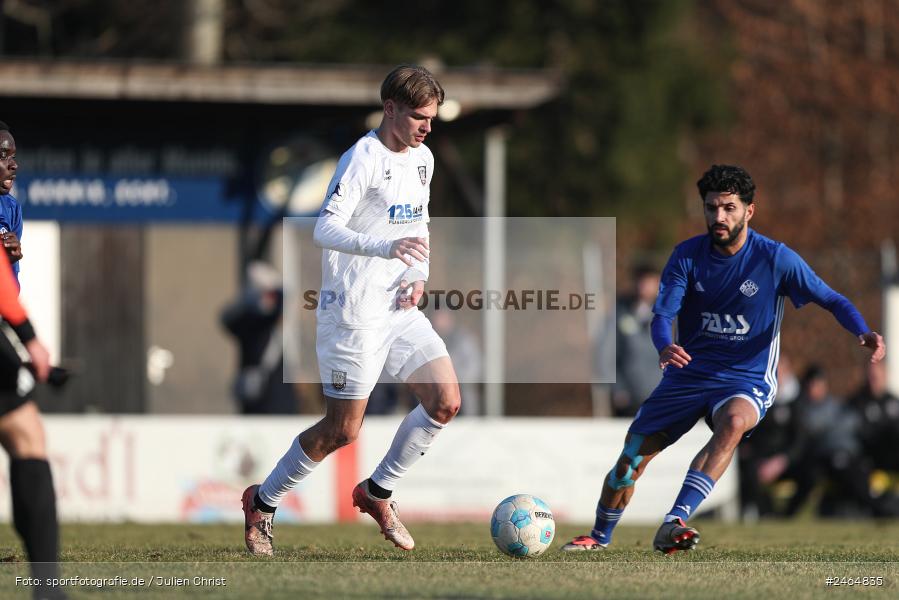 sport, action, SVA, SV Viktoria Aschaffenburg, Regionalliga Südwest, Regionalliga Bayern, Regional-FS, RP1, HFV, Fussball, FSV Frankfurt, FSV, Babenhausen-Langstadt, BFV, 08.02.2025 - Bild-ID: 2464835