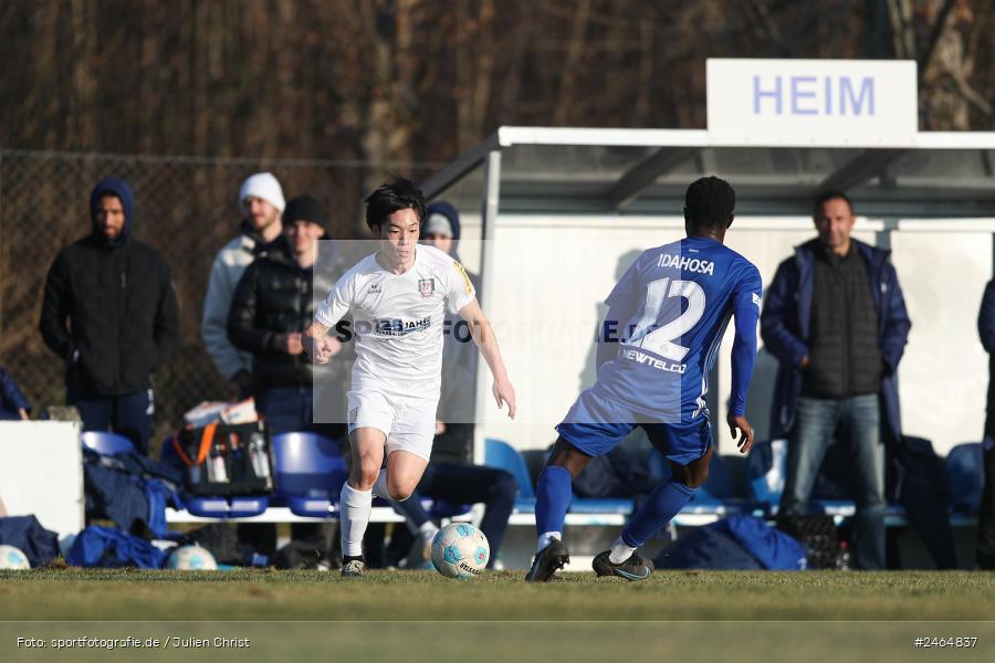 sport, action, SVA, SV Viktoria Aschaffenburg, Regionalliga Südwest, Regionalliga Bayern, Regional-FS, RP1, HFV, Fussball, FSV Frankfurt, FSV, Babenhausen-Langstadt, BFV, 08.02.2025 - Bild-ID: 2464837
