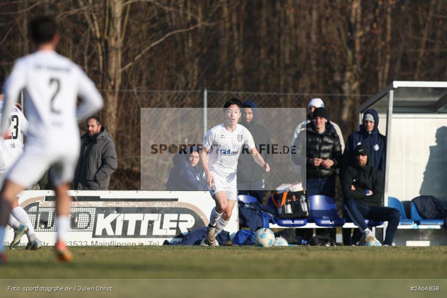 sport, action, SVA, SV Viktoria Aschaffenburg, Regionalliga Südwest, Regionalliga Bayern, Regional-FS, RP1, HFV, Fussball, FSV Frankfurt, FSV, Babenhausen-Langstadt, BFV, 08.02.2025 - Bild-ID: 2464838