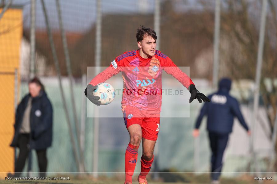 sport, action, SVA, SV Viktoria Aschaffenburg, Regionalliga Südwest, Regionalliga Bayern, Regional-FS, RP1, HFV, Fussball, FSV Frankfurt, FSV, Babenhausen-Langstadt, BFV, 08.02.2025 - Bild-ID: 2464845