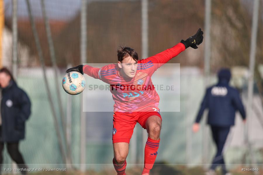 sport, action, SVA, SV Viktoria Aschaffenburg, Regionalliga Südwest, Regionalliga Bayern, Regional-FS, RP1, HFV, Fussball, FSV Frankfurt, FSV, Babenhausen-Langstadt, BFV, 08.02.2025 - Bild-ID: 2464846