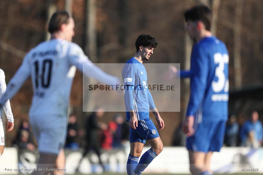 sport, action, SVA, SV Viktoria Aschaffenburg, Regionalliga Südwest, Regionalliga Bayern, Regional-FS, RP1, HFV, Fussball, FSV Frankfurt, FSV, Babenhausen-Langstadt, BFV, 08.02.2025 - Bild-ID: 2464848