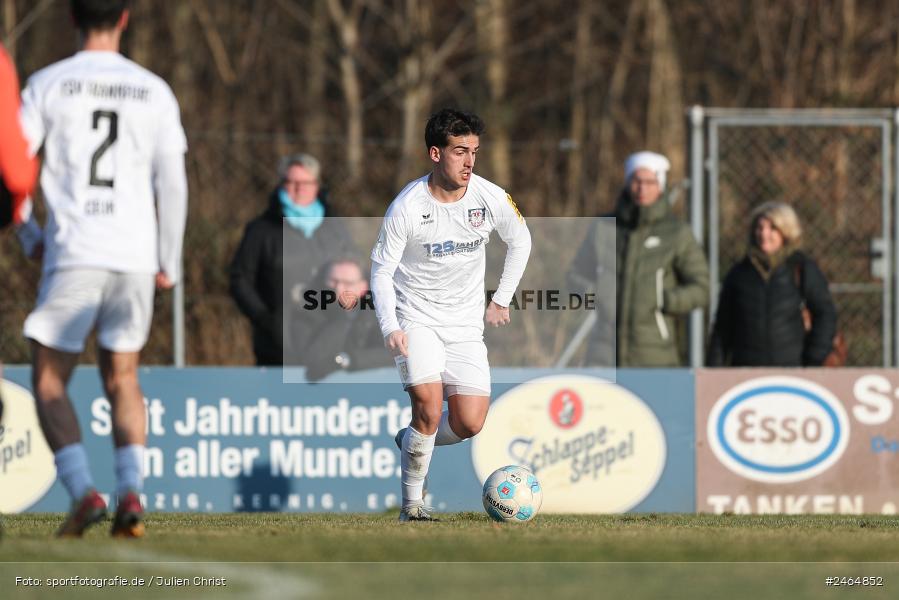 sport, action, SVA, SV Viktoria Aschaffenburg, Regionalliga Südwest, Regionalliga Bayern, Regional-FS, RP1, HFV, Fussball, FSV Frankfurt, FSV, Babenhausen-Langstadt, BFV, 08.02.2025 - Bild-ID: 2464852