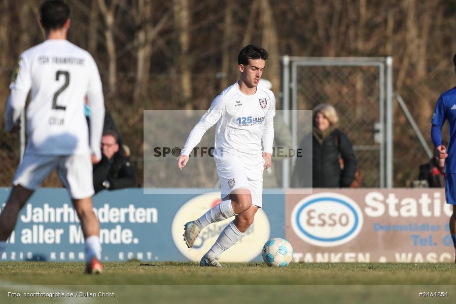sport, action, SVA, SV Viktoria Aschaffenburg, Regionalliga Südwest, Regionalliga Bayern, Regional-FS, RP1, HFV, Fussball, FSV Frankfurt, FSV, Babenhausen-Langstadt, BFV, 08.02.2025 - Bild-ID: 2464854
