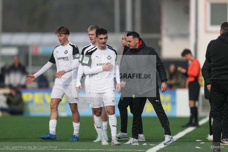 sport, action, U19 DFB-Nachwuchsliga, SVR, SV Rot-Weiss Walldorf, Mörfelden-Walldorf, Liga B, KR1, Hauptrunde, Gruppe C, Fussball, FCS, DFB, 1. FC Schweinfurt 1905, 09.02.2025 - Bild-ID: 2465110 sport, action, U19 DFB-Nachwuchsliga, SVR, SV Rot-Weiss Walldorf, Mörfelden-Walldorf, Liga B, KR1, Hauptrunde, Gruppe C, Fussball, FCS, DFB, 1. FC Schweinfurt 1905, 09.02.2025 - Bild-ID: 2465110