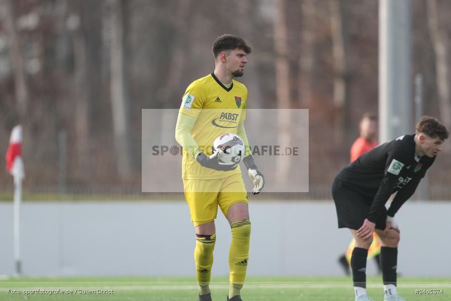 sport, action, U19 DFB-Nachwuchsliga, SVR, SV Rot-Weiss Walldorf, Mörfelden-Walldorf, Liga B, KR1, Hauptrunde, Gruppe C, Fussball, FCS, DFB, 1. FC Schweinfurt 1905, 09.02.2025 - Bild-ID: 2465374 sport, action, U19 DFB-Nachwuchsliga, SVR, SV Rot-Weiss Walldorf, Mörfelden-Walldorf, Liga B, KR1, Hauptrunde, Gruppe C, Fussball, FCS, DFB, 1. FC Schweinfurt 1905, 09.02.2025 - Bild-ID: 2465374