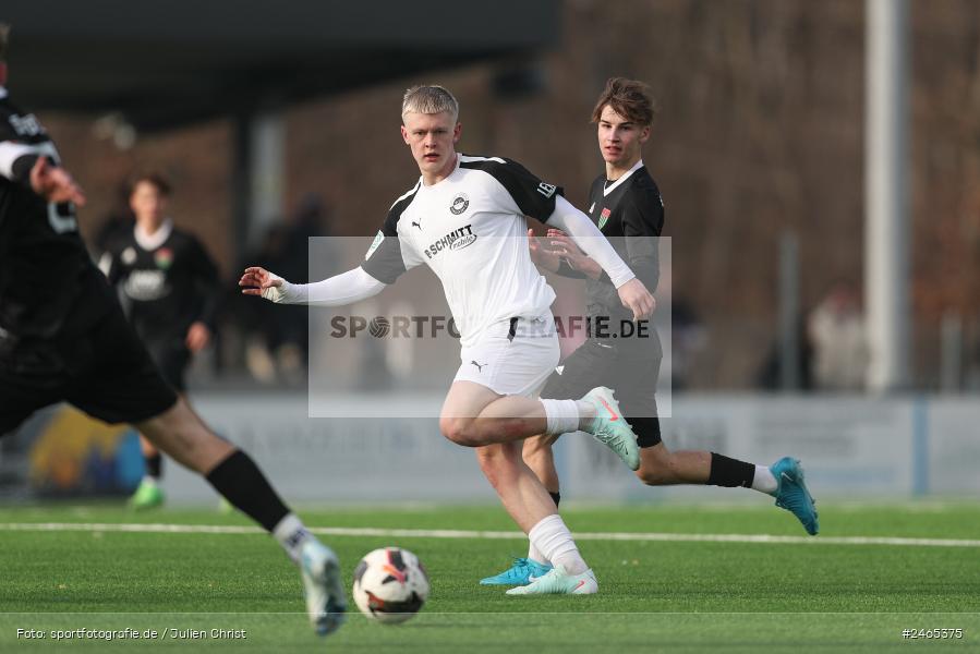 sport, action, U19 DFB-Nachwuchsliga, SVR, SV Rot-Weiss Walldorf, Mörfelden-Walldorf, Liga B, KR1, Hauptrunde, Gruppe C, Fussball, FCS, DFB, 1. FC Schweinfurt 1905, 09.02.2025 - Bild-ID: 2465375 sport, action, U19 DFB-Nachwuchsliga, SVR, SV Rot-Weiss Walldorf, Mörfelden-Walldorf, Liga B, KR1, Hauptrunde, Gruppe C, Fussball, FCS, DFB, 1. FC Schweinfurt 1905, 09.02.2025 - Bild-ID: 2465375