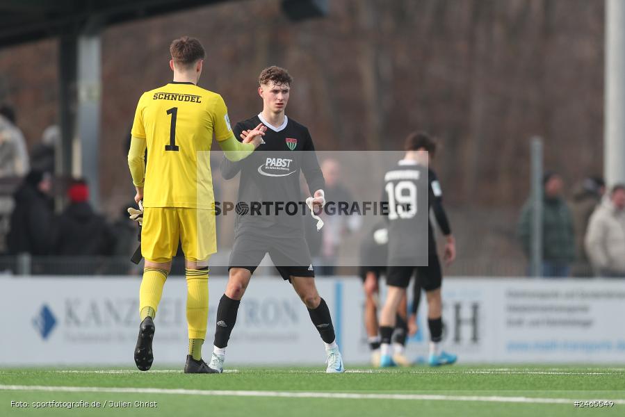 sport, action, U19 DFB-Nachwuchsliga, SVR, SV Rot-Weiss Walldorf, Mörfelden-Walldorf, Liga B, KR1, Hauptrunde, Gruppe C, Fussball, FCS, DFB, 1. FC Schweinfurt 1905, 09.02.2025 - Bild-ID: 2465549 sport, action, U19 DFB-Nachwuchsliga, SVR, SV Rot-Weiss Walldorf, Mörfelden-Walldorf, Liga B, KR1, Hauptrunde, Gruppe C, Fussball, FCS, DFB, 1. FC Schweinfurt 1905, 09.02.2025 - Bild-ID: 2465549