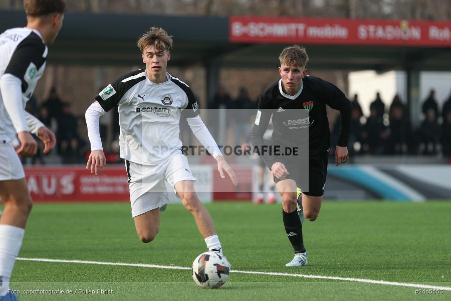 sport, action, U19 DFB-Nachwuchsliga, SVR, SV Rot-Weiss Walldorf, Mörfelden-Walldorf, Liga B, KR1, Hauptrunde, Gruppe C, Fussball, FCS, DFB, 1. FC Schweinfurt 1905, 09.02.2025 - Bild-ID: 2465553 sport, action, U19 DFB-Nachwuchsliga, SVR, SV Rot-Weiss Walldorf, Mörfelden-Walldorf, Liga B, KR1, Hauptrunde, Gruppe C, Fussball, FCS, DFB, 1. FC Schweinfurt 1905, 09.02.2025 - Bild-ID: 2465553