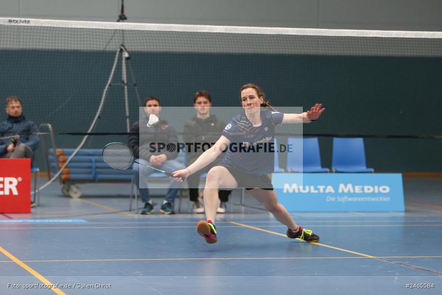 Hans-Wilhelm-Renkhoff-Halle, Marktheidenfeld, 09.02.2025, sport, action, TSV Geretsried, TV Marktheidenfeld, 2. Badminton-Bundesliga, Badminton - Bild-ID: 2465584