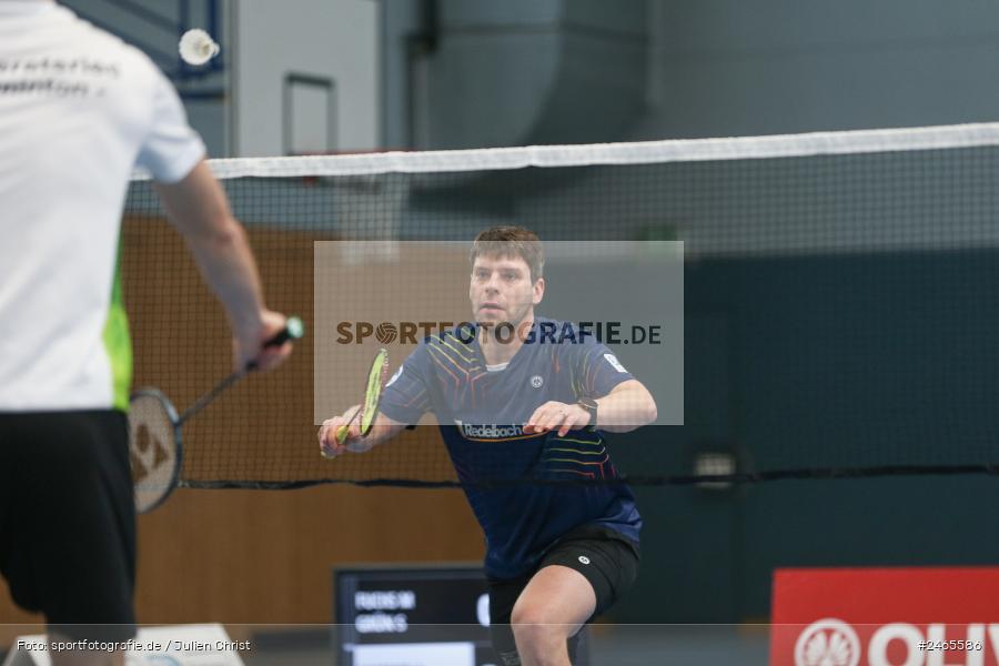 Hans-Wilhelm-Renkhoff-Halle, Marktheidenfeld, 09.02.2025, sport, action, TSV Geretsried, TV Marktheidenfeld, 2. Badminton-Bundesliga, Badminton - Bild-ID: 2465586
