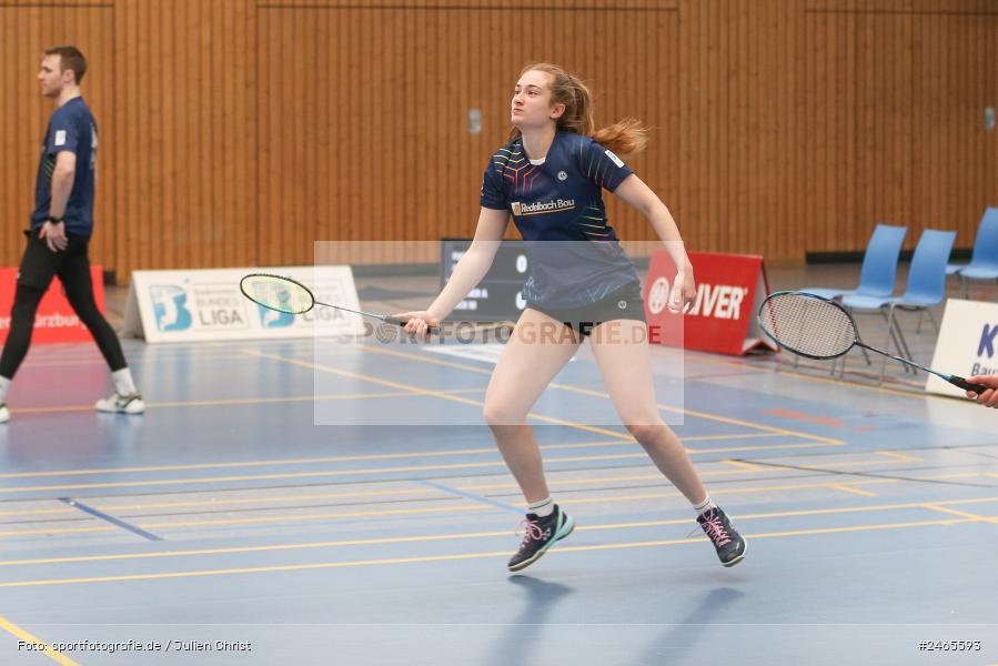 Hans-Wilhelm-Renkhoff-Halle, Marktheidenfeld, 09.02.2025, sport, action, TSV Geretsried, TV Marktheidenfeld, 2. Badminton-Bundesliga, Badminton - Bild-ID: 2465593