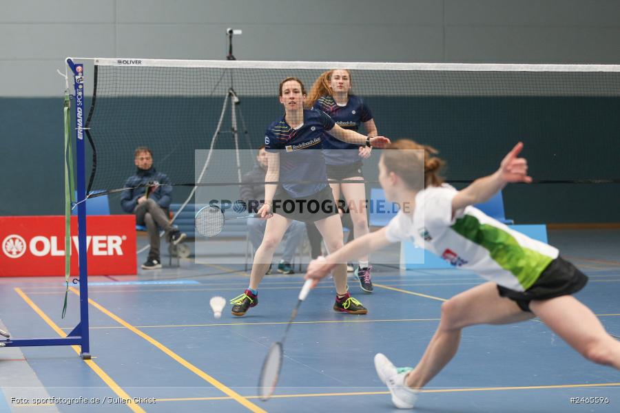 Hans-Wilhelm-Renkhoff-Halle, Marktheidenfeld, 09.02.2025, sport, action, TSV Geretsried, TV Marktheidenfeld, 2. Badminton-Bundesliga, Badminton - Bild-ID: 2465596
