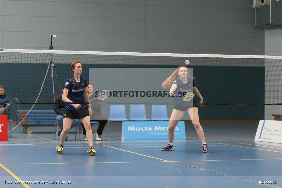 Hans-Wilhelm-Renkhoff-Halle, Marktheidenfeld, 09.02.2025, sport, action, TSV Geretsried, TV Marktheidenfeld, 2. Badminton-Bundesliga, Badminton - Bild-ID: 2465598