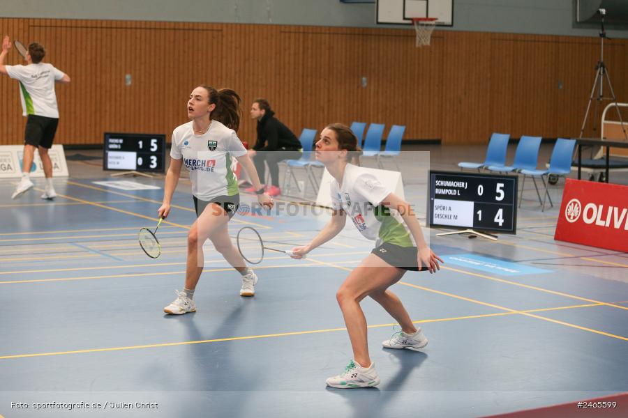 sport, action, TV Marktheidenfeld, TSV Geretsried, Marktheidenfeld, Hans-Wilhelm-Renkhoff-Halle, Badminton, 2. Badminton-Bundesliga, 09.02.2025 - Bild-ID: 2465599 sport, action, TV Marktheidenfeld, TSV Geretsried, Marktheidenfeld, Hans-Wilhelm-Renkhoff-Halle, Badminton, 2. Badminton-Bundesliga, 09.02.2025 - Bild-ID: 2465599