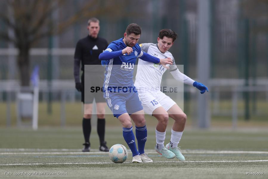 Sportanlage am Schönbusch, Aschaffenburg, 15.02.2025, sport, action, HFV, BFV, Fussball, Hessenliga, Regionalliga Bayern, FCB, SVA, FC Bayern Alzenau, SV Viktoria Aschaffenburg - Bild-ID: 2465609 Sportanlage am Schönbusch, Aschaffenburg, 15.02.2025, sport, action, HFV, BFV, Fussball, Hessenliga, Regionalliga Bayern, FCB, SVA, FC Bayern Alzenau, SV Viktoria Aschaffenburg - Bild-ID: 2465609