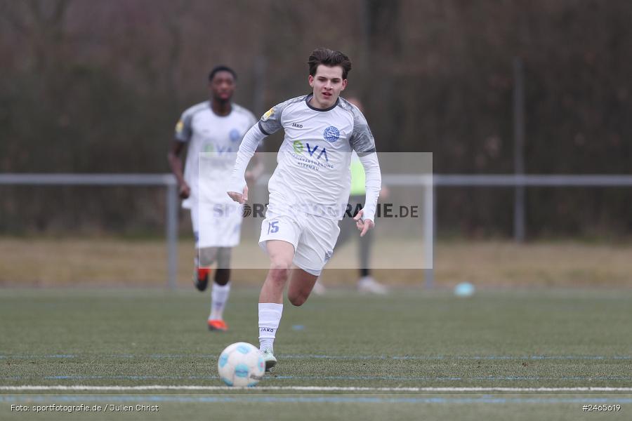 Sportanlage am Schönbusch, Aschaffenburg, 15.02.2025, sport, action, HFV, BFV, Fussball, Hessenliga, Regionalliga Bayern, FCB, SVA, FC Bayern Alzenau, SV Viktoria Aschaffenburg - Bild-ID: 2465619 Sportanlage am Schönbusch, Aschaffenburg, 15.02.2025, sport, action, HFV, BFV, Fussball, Hessenliga, Regionalliga Bayern, FCB, SVA, FC Bayern Alzenau, SV Viktoria Aschaffenburg - Bild-ID: 2465619