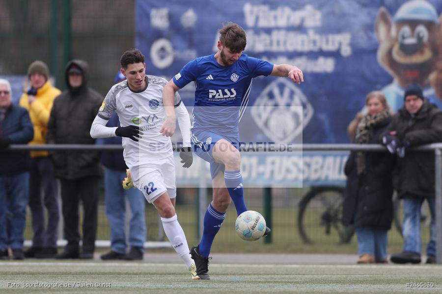 Sportanlage am Schönbusch, Aschaffenburg, 15.02.2025, sport, action, HFV, BFV, Fussball, Hessenliga, Regionalliga Bayern, FCB, SVA, FC Bayern Alzenau, SV Viktoria Aschaffenburg - Bild-ID: 2465630 Sportanlage am Schönbusch, Aschaffenburg, 15.02.2025, sport, action, HFV, BFV, Fussball, Hessenliga, Regionalliga Bayern, FCB, SVA, FC Bayern Alzenau, SV Viktoria Aschaffenburg - Bild-ID: 2465630