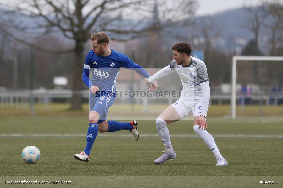 Sportanlage am Schönbusch, Aschaffenburg, 15.02.2025, sport, action, HFV, BFV, Fussball, Hessenliga, Regionalliga Bayern, FCB, SVA, FC Bayern Alzenau, SV Viktoria Aschaffenburg - Bild-ID: 2465633