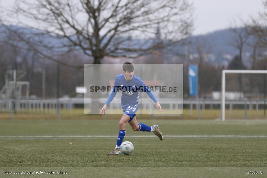 Sportanlage am Schönbusch, Aschaffenburg, 15.02.2025, sport, action, HFV, BFV, Fussball, Hessenliga, Regionalliga Bayern, FCB, SVA, FC Bayern Alzenau, SV Viktoria Aschaffenburg - Bild-ID: 2465640