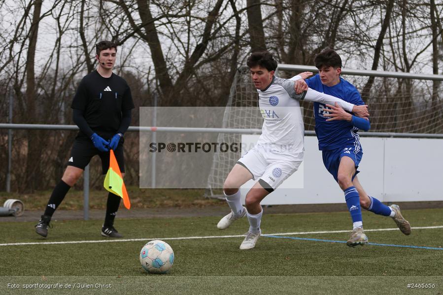 Sportanlage am Schönbusch, Aschaffenburg, 15.02.2025, sport, action, HFV, BFV, Fussball, Hessenliga, Regionalliga Bayern, FCB, SVA, FC Bayern Alzenau, SV Viktoria Aschaffenburg - Bild-ID: 2465656