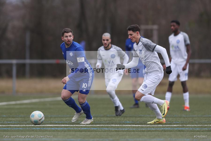 sport, action, Sportanlage am Schönbusch, SVA, SV Viktoria Aschaffenburg, Regionalliga Bayern, Hessenliga, HFV, Fussball, FCB, FC Bayern Alzenau, BFV, Aschaffenburg, 15.02.2025 - Bild-ID: 2465662
