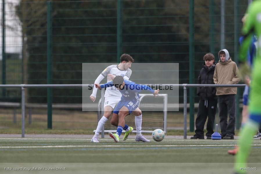 sport, action, Sportanlage am Schönbusch, SVA, SV Viktoria Aschaffenburg, Regionalliga Bayern, Hessenliga, HFV, Fussball, FCB, FC Bayern Alzenau, BFV, Aschaffenburg, 15.02.2025 - Bild-ID: 2465665