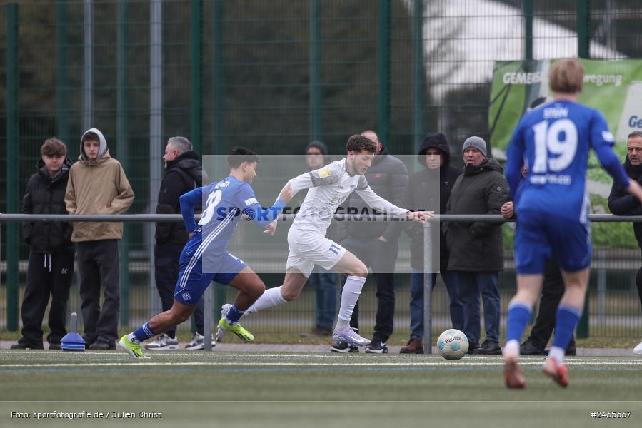sport, action, Sportanlage am Schönbusch, SVA, SV Viktoria Aschaffenburg, Regionalliga Bayern, Hessenliga, HFV, Fussball, FCB, FC Bayern Alzenau, BFV, Aschaffenburg, 15.02.2025 - Bild-ID: 2465667