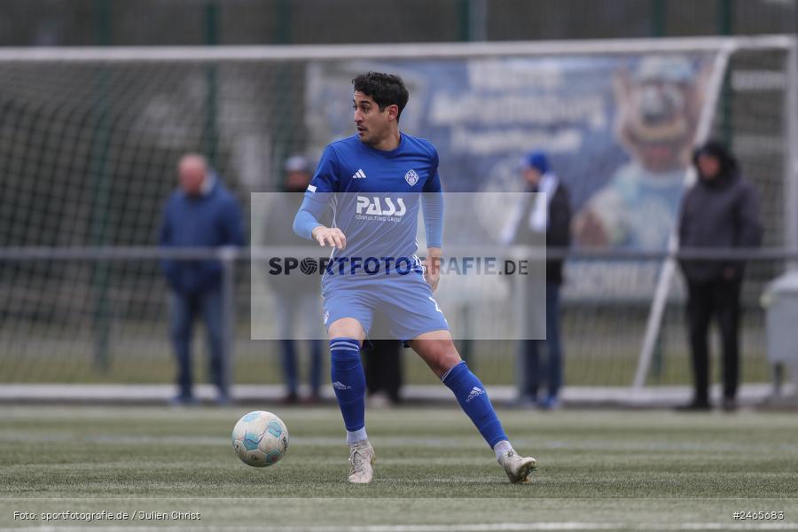 sport, action, Sportanlage am Schönbusch, SVA, SV Viktoria Aschaffenburg, Regionalliga Bayern, Hessenliga, HFV, Fussball, FCB, FC Bayern Alzenau, BFV, Aschaffenburg, 15.02.2025 - Bild-ID: 2465683