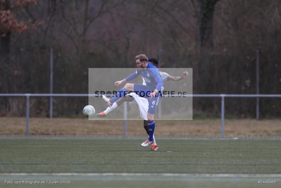sport, action, Sportanlage am Schönbusch, SVA, SV Viktoria Aschaffenburg, Regionalliga Bayern, Hessenliga, HFV, Fussball, FCB, FC Bayern Alzenau, BFV, Aschaffenburg, 15.02.2025 - Bild-ID: 2465685