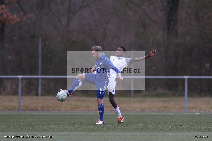 sport, action, Sportanlage am Schönbusch, SVA, SV Viktoria Aschaffenburg, Regionalliga Bayern, Hessenliga, HFV, Fussball, FCB, FC Bayern Alzenau, BFV, Aschaffenburg, 15.02.2025 - Bild-ID: 2465686