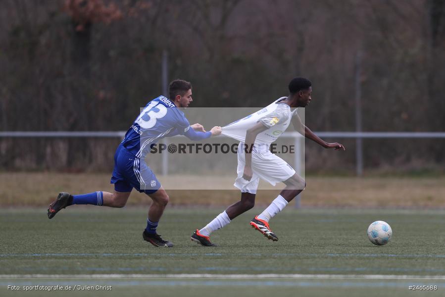 sport, action, Sportanlage am Schönbusch, SVA, SV Viktoria Aschaffenburg, Regionalliga Bayern, Hessenliga, HFV, Fussball, FCB, FC Bayern Alzenau, BFV, Aschaffenburg, 15.02.2025 - Bild-ID: 2465688