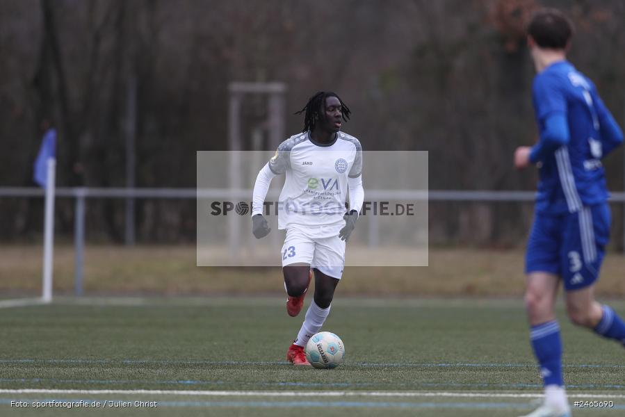 sport, action, Sportanlage am Schönbusch, SVA, SV Viktoria Aschaffenburg, Regionalliga Bayern, Hessenliga, HFV, Fussball, FCB, FC Bayern Alzenau, BFV, Aschaffenburg, 15.02.2025 - Bild-ID: 2465690