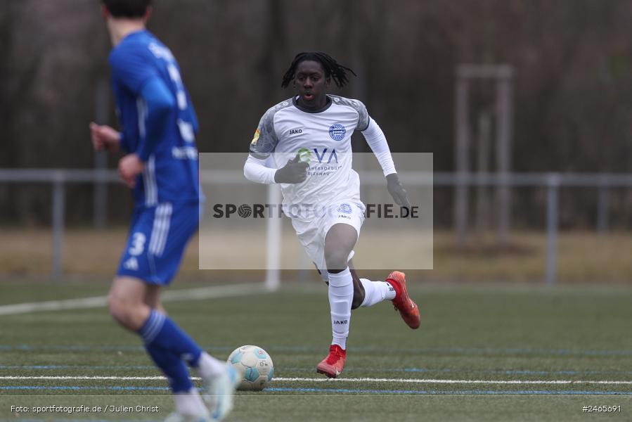 sport, action, Sportanlage am Schönbusch, SVA, SV Viktoria Aschaffenburg, Regionalliga Bayern, Hessenliga, HFV, Fussball, FCB, FC Bayern Alzenau, BFV, Aschaffenburg, 15.02.2025 - Bild-ID: 2465691