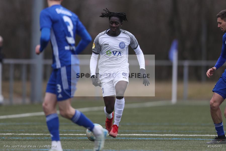 sport, action, Sportanlage am Schönbusch, SVA, SV Viktoria Aschaffenburg, Regionalliga Bayern, Hessenliga, HFV, Fussball, FCB, FC Bayern Alzenau, BFV, Aschaffenburg, 15.02.2025 - Bild-ID: 2465692
