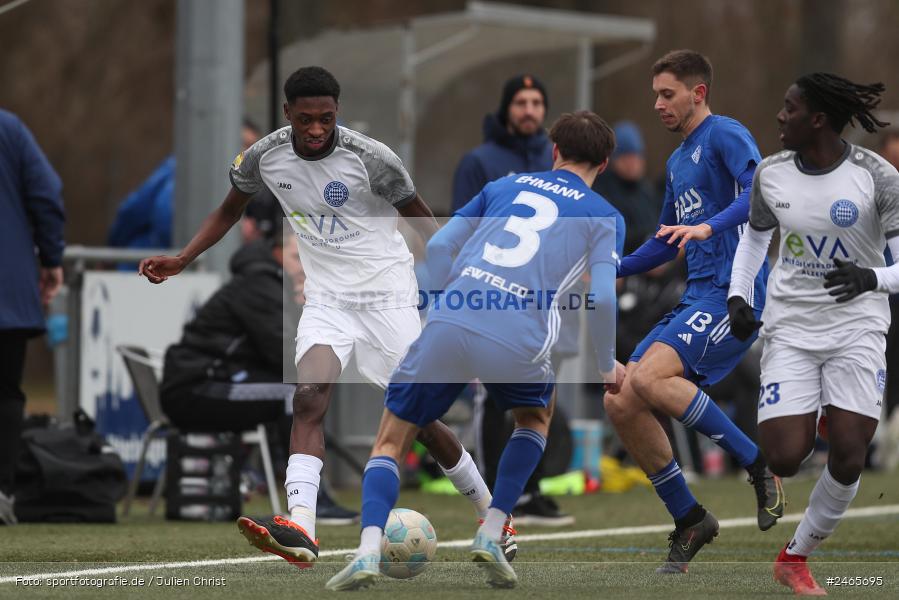 sport, action, Sportanlage am Schönbusch, SVA, SV Viktoria Aschaffenburg, Regionalliga Bayern, Hessenliga, HFV, Fussball, FCB, FC Bayern Alzenau, BFV, Aschaffenburg, 15.02.2025 - Bild-ID: 2465695