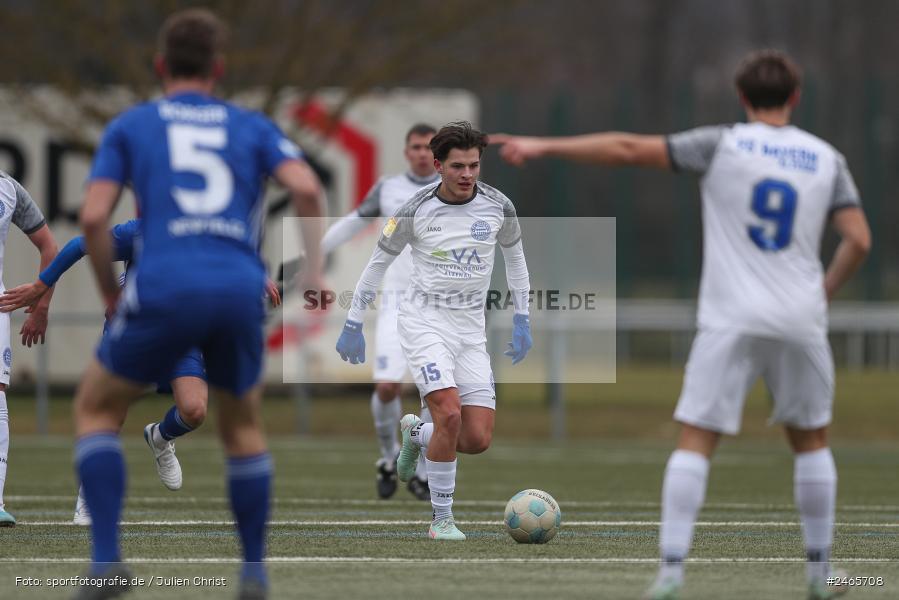 sport, action, Sportanlage am Schönbusch, SVA, SV Viktoria Aschaffenburg, Regionalliga Bayern, Hessenliga, HFV, Fussball, FCB, FC Bayern Alzenau, BFV, Aschaffenburg, 15.02.2025 - Bild-ID: 2465708