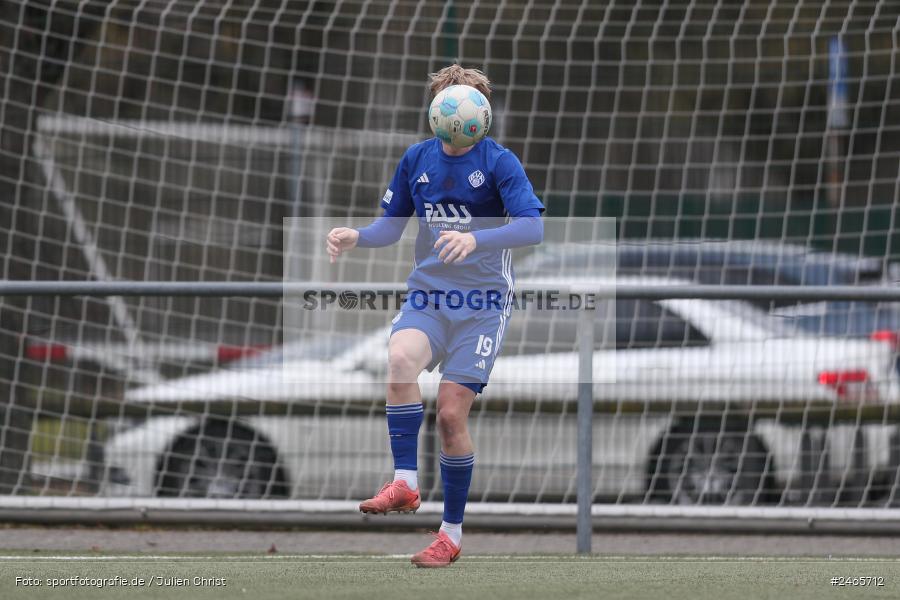 sport, action, Sportanlage am Schönbusch, SVA, SV Viktoria Aschaffenburg, Regionalliga Bayern, Hessenliga, HFV, Fussball, FCB, FC Bayern Alzenau, BFV, Aschaffenburg, 15.02.2025 - Bild-ID: 2465712 sport, action, Sportanlage am Schönbusch, SVA, SV Viktoria Aschaffenburg, Regionalliga Bayern, Hessenliga, HFV, Fussball, FCB, FC Bayern Alzenau, BFV, Aschaffenburg, 15.02.2025 - Bild-ID: 2465712