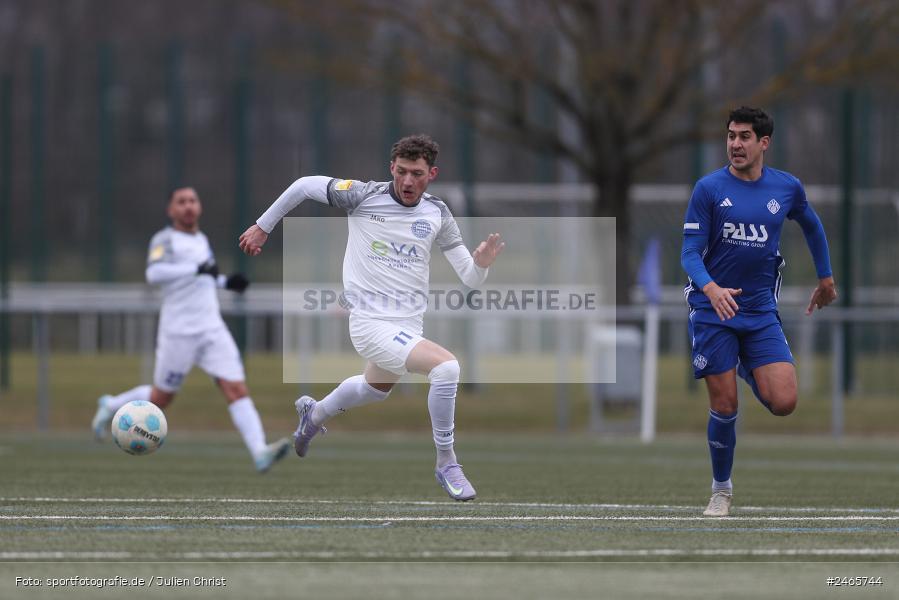 sport, action, Sportanlage am Schönbusch, SVA, SV Viktoria Aschaffenburg, Regionalliga Bayern, Hessenliga, HFV, Fussball, FCB, FC Bayern Alzenau, BFV, Aschaffenburg, 15.02.2025 - Bild-ID: 2465744