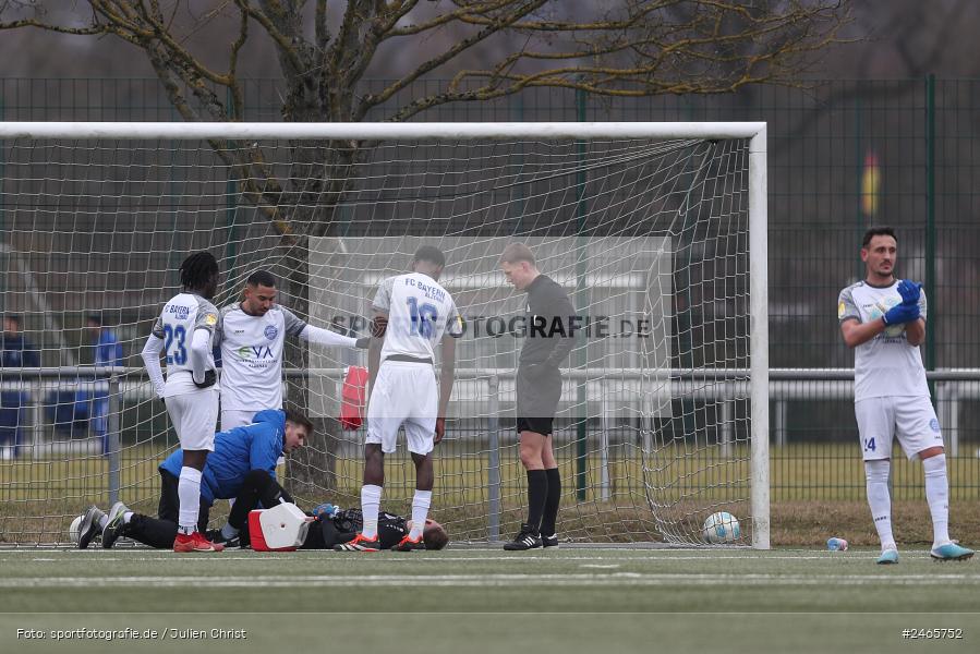 sport, action, Sportanlage am Schönbusch, SVA, SV Viktoria Aschaffenburg, Regionalliga Bayern, Hessenliga, HFV, Fussball, FCB, FC Bayern Alzenau, BFV, Aschaffenburg, 15.02.2025 - Bild-ID: 2465752
