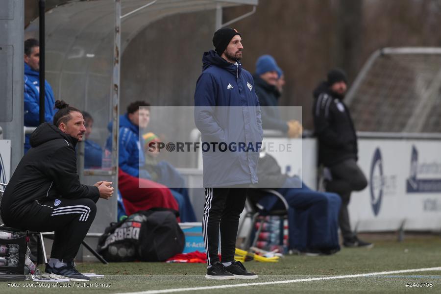 sport, action, Sportanlage am Schönbusch, SVA, SV Viktoria Aschaffenburg, Regionalliga Bayern, Hessenliga, HFV, Fussball, FCB, FC Bayern Alzenau, BFV, Aschaffenburg, 15.02.2025 - Bild-ID: 2465758 sport, action, Sportanlage am Schönbusch, SVA, SV Viktoria Aschaffenburg, Regionalliga Bayern, Hessenliga, HFV, Fussball, FCB, FC Bayern Alzenau, BFV, Aschaffenburg, 15.02.2025 - Bild-ID: 2465758