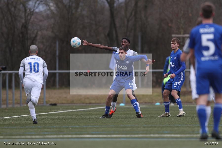 sport, action, Sportanlage am Schönbusch, SVA, SV Viktoria Aschaffenburg, Regionalliga Bayern, Hessenliga, HFV, Fussball, FCB, FC Bayern Alzenau, BFV, Aschaffenburg, 15.02.2025 - Bild-ID: 2465759 sport, action, Sportanlage am Schönbusch, SVA, SV Viktoria Aschaffenburg, Regionalliga Bayern, Hessenliga, HFV, Fussball, FCB, FC Bayern Alzenau, BFV, Aschaffenburg, 15.02.2025 - Bild-ID: 2465759
