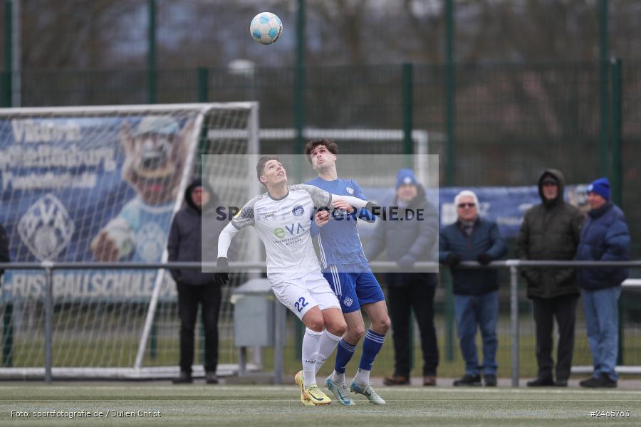 sport, action, Sportanlage am Schönbusch, SVA, SV Viktoria Aschaffenburg, Regionalliga Bayern, Hessenliga, HFV, Fussball, FCB, FC Bayern Alzenau, BFV, Aschaffenburg, 15.02.2025 - Bild-ID: 2465763 sport, action, Sportanlage am Schönbusch, SVA, SV Viktoria Aschaffenburg, Regionalliga Bayern, Hessenliga, HFV, Fussball, FCB, FC Bayern Alzenau, BFV, Aschaffenburg, 15.02.2025 - Bild-ID: 2465763